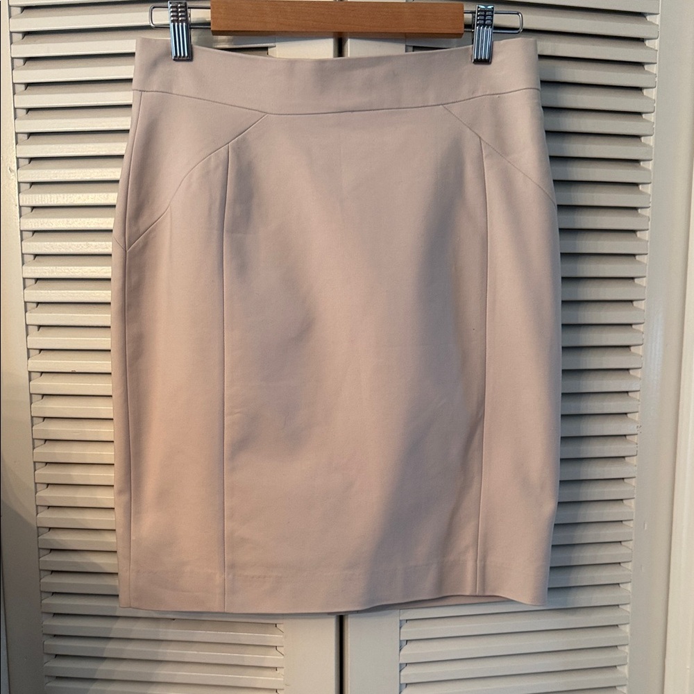 H&M Cream Pencil Skirt for Women
